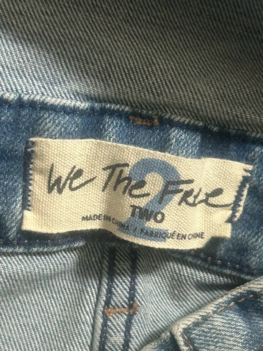 We The Free FP CRVY Fitted Washed Denim Button  Scandalous Coverall Jumpsuit NEW - Picture 3 of 16